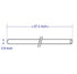 HQUA-OWS-12Q Quartz Sleeve for OWS 12GPM Water Purifier, Includes 4 O-Rings