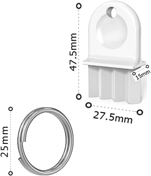 GERILKAI Key-5 Pack Universal+2 Pack Paper Towel Dispenser Toilet Paper Dispenser Key Key Ring