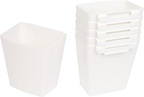 AYVANBER 6 Pack Hanging Cup Holder for Rolling cart Accessories Hooks Little Hanging