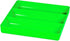 Ernst Manufacturing Stackable Toolbox Tray, Green Garage Organizer with 3 Compartments for Heavy Duty Use