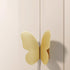 SANCHAKOU 2Pcs/Set Dresser Handles Knobs Bedside Cabinet Brass Butterfly Handle Cabinet Door Cabinet Wardrobe Shoe