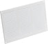 EUROPLAST 12x8 inch Vent Cover | White Register Vent Cover with Screen Mesh for HVAC Home Improvement