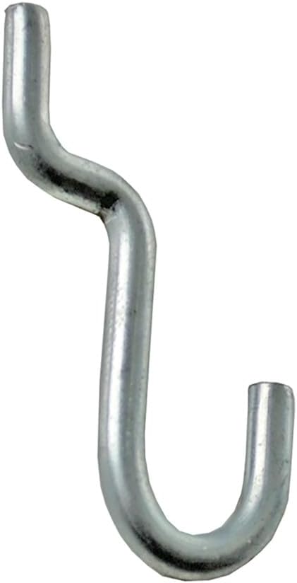 Azar Displays 700022 Metal J-Hook for Pegboard or Slatwall