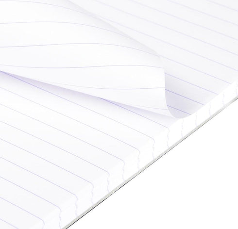 Rhodia Wirebound Notepad - Lined, 80 Sheets, Black Cover, 6 x 8 1/4 - Pack of 1