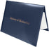 Diploma Cover 8.5x11 Inch - Leather Graduation Certificate Holder, Navy Blue, 1 Pack