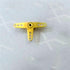 Delmitan 1PCS 2MM Replacement Part For Metal Brass Aperture Rudder Rocker Arm For Simulation RC Boat Models Accessories