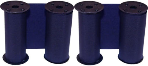 COMPUMATIC (2 Pack) Replacement Ribbon for Acroprint 125 and 150 Time Recorders, Blue