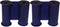 COMPUMATIC (2 Pack) Replacement Ribbon for Acroprint 125 and 150 Time Recorders, Blue
