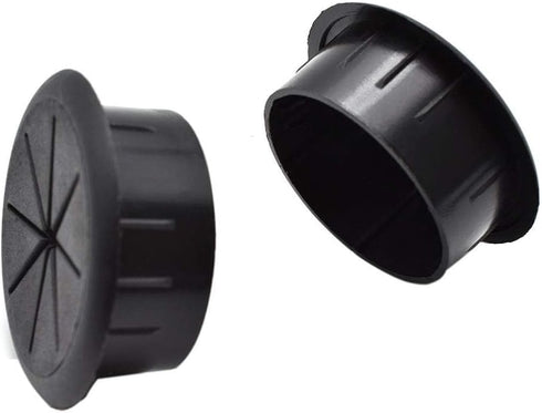 2 Inch (50mm) Flexible Desk Grommets, Wire Cord Hole Cover for Cable Management and Protection