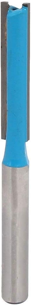 Utoolmart Straight Router Bits, 1/4-Inch Shank, 1/4-Inch Cutting Dia, 2 Pcs for Woodworking