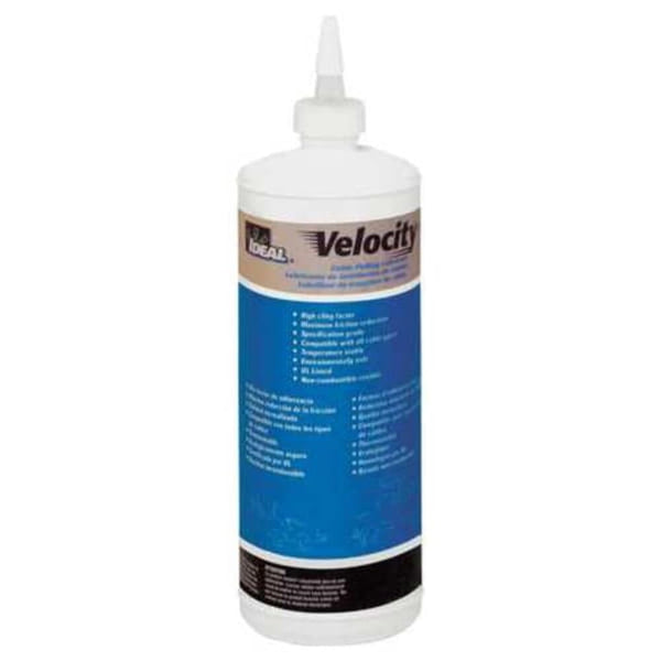 Ideal Industries 31-276 Wire Pulling Lubricant 1 qt Squeeze Bottle Ivory Velocity