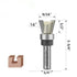 PROPRO 1/4 Inch Profession Shank Carbide-Tipped Dovetail Router Bit