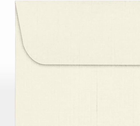 LUXPaper #1 Coin Envelopes | 2 1/4" x 3 1/2" | Natural Linen | 50 Qty, 80lb. Text
