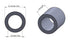 Aluminum Spacer 3/4" OD x 3/8" ID, Round Unthreaded Standoff Bushing, Fits 3/8" or M10 Screws, 10 Pack