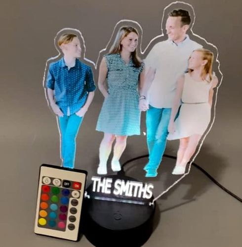 Custom Picture UV Printed on Premium Acrylic In The Shape of Your