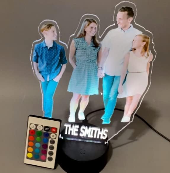 Custom Picture UV Printed on Premium Acrylic In The Shape of Your