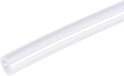DMiotech 1/4" ID 3/8" OD 3.3 Feet Clear Silicone Tube, Industrial Tubing for Water Air Pump