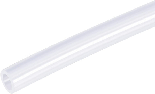 DMiotech 1/4" ID 3/8" OD 3.3 Feet Clear Silicone Tube, Industrial Tubing for Water Air Pump