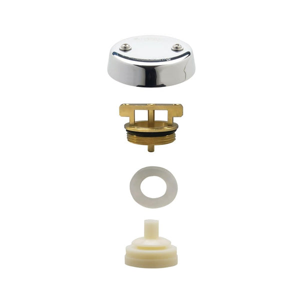 Krowne 16-129 Royal Series Vacuum Breaker Repair Kit, Service Faucet Vacuum Breaker 16-127, includes: Cap, Screws, Black Insert, Plastic Stopper