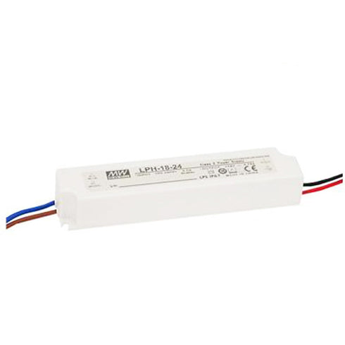 DineDeck LPH-18-24 18W 24V 0.75A IP67 180-264VAC Waterproof Power Supply - Smart Home, Garden Lighting, Outdoor Sensors