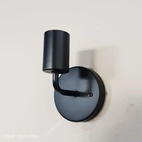 W8962 BRIGHTESS Retro Black Wall Sconce Lamp Simple Lamps Industrial Vintage Farmhouse Wall Lamp for Indoor Hardwired