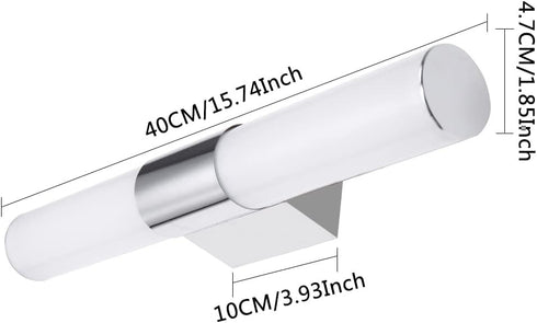 Lighting,IP65 White,6000K Bathroom Vanity Light Fixture,LED Mirror Lights,Cupboard,Make Up Illumination,Wall Sconces