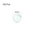 150pcs Glass Ball Boiling Stones 9mm Soda Lime Glass Beads for Bottle Shaking Mixing, Clear