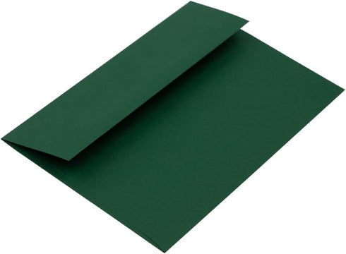 JAM PAPER A7 Premium Invitation Envelopes - 5 1/4 x 7 1/4 - Dark Green - 50/Pack