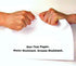 Generic 8.5 11 inches, 25 Synthetic Waterproof Paper, x Sheets, White, Tear-Resistant, Matte Finish. Printable on
