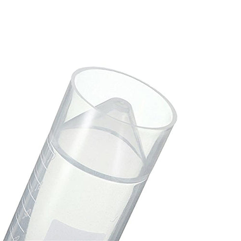 10pcs 50ml Plastic Centrifuge Test Tube Empty Bottles Self Standing Screw Caps