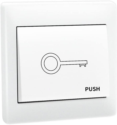 TOPENS TC147 Wall Push Button, Flush Mounted Wired Release Switch for Automatic Gate Opener