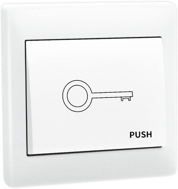 TOPENS TC147 Wall Push Button, Flush Mounted Wired Release Switch for Automatic Gate Opener