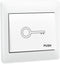 TOPENS TC147 Wall Push Button, Flush Mounted Wired Release Switch for Automatic Gate Opener