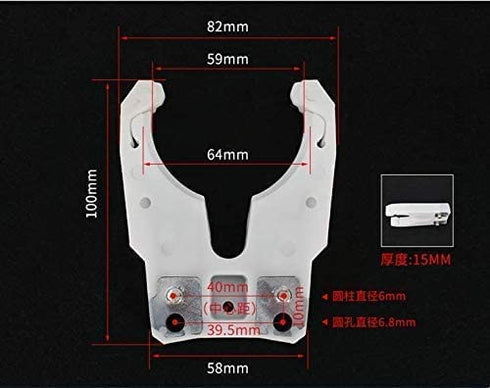 HSK 63F Tool Holder Clamp Machine Tool Spindle Fork CNC Engraving Automatic Change Claw Handle
