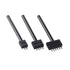 Leather Round Hole Punching Tool, 3pcs Prong Punch Tool Set with 2/4/6 Prong Options for DIY Leather Craft
