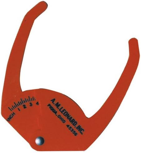 A.M. Leonard Plastic Pocket Caliper
