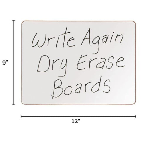 Really Good Stuff Dry Erase Personal Lapboard, 9" x 12" for Classroom and Home Use