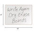 Really Good Stuff Dry Erase Personal Lapboard, 9" x 12" for Classroom and Home Use