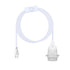 DBKMPZ Hanging Lantern Extension Cord Cable,15ft Plug in E26/E27 Pendant Light, Extension Hanging