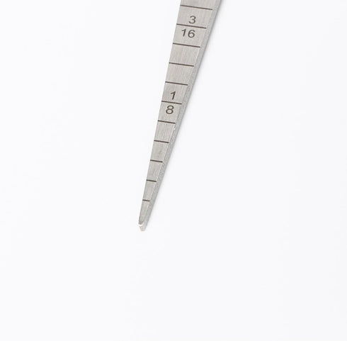 1-15mm/1/32-5/8 Stainless Taper Welding Gauge Test for Measuring Cylindrical Bores