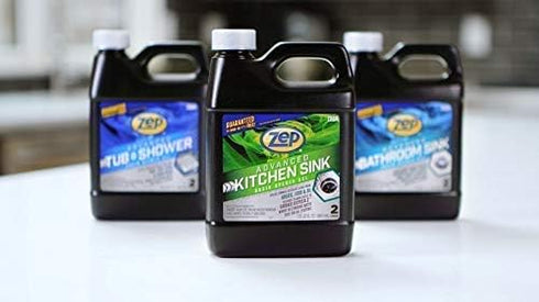 Zep Advanced Kitchen Drain Opener - 32 ounces, Formulated for Grease, Food, and Oil-Safe for Disposal