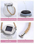 KIMI HOUSE 2 Pack Hanging Solar Powered LED Lights,Cracked Glass Ball Light, Waterproof Outdoor Christmas Decorative