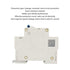 YWBL-WH Circuit Breaker DZ47-125 1P Current 30mA Leakage Air Switch, 0.1S 7.5KA (125A)