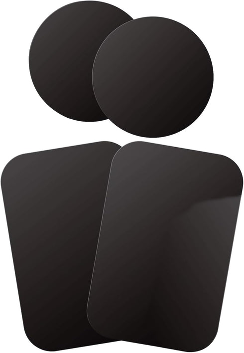 BAIDATONG 4 Pack 3M Phone Magnet Plate Mount Metal Plate for Magnetic Car Mount (Attention: Metal Plates do not Have