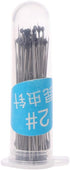 100 Pcs Insect Pins Specimen Pins Stainless Steel with Plastic Box Resin for Head for Entomology Dissection for Butte