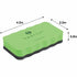 Sparco Assorted Colors Magnetic Whiteboard Erasers, Box of 12