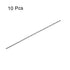 HARFINGTON 10pcs Extra Long Drill Bits, 2mm HSS Straight Shank, 120mm Length for Metal Woodwork