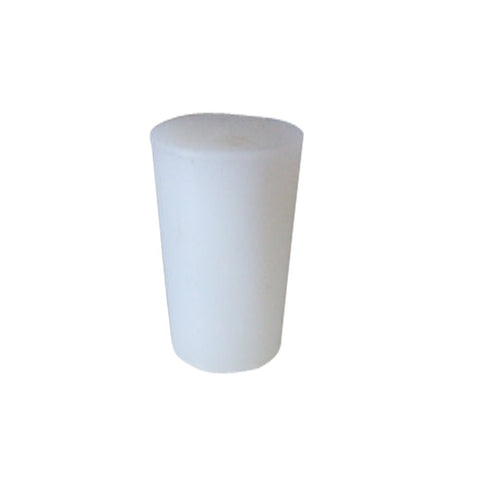 Solid Silicone Stopper, Size #000 - Pack of 20