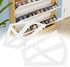 Accessory(#2) Fdit Shoe Rack Accessory,Home Plastic Hollowed Two Layers Shoe Cabinet Shelf Rack Holder Hinges