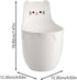 Zerodeko Wall-Mounted Office Storage Bin - Easy Installation and Stylish Design